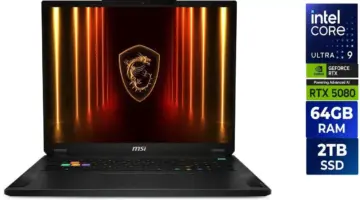 يصل الكمبيوتر المحمول MSI RTX 5080 و9 275HX المخصص للألعاب المزود بشاشة 4K وذاكرة DDR5 بسعة 64 جيجابايت إلى أفضل سعر خلال 30 يومًا في Newegg