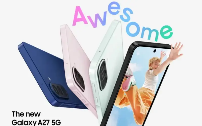 أطلقت سامسونج بشكل غير متوقع هاتف Galaxy A27 5G.
