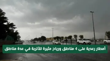 أمطار رعدية على 4 مناطق .. ورياح مثيرة للأتربة في عدة مناطق بالسعودية