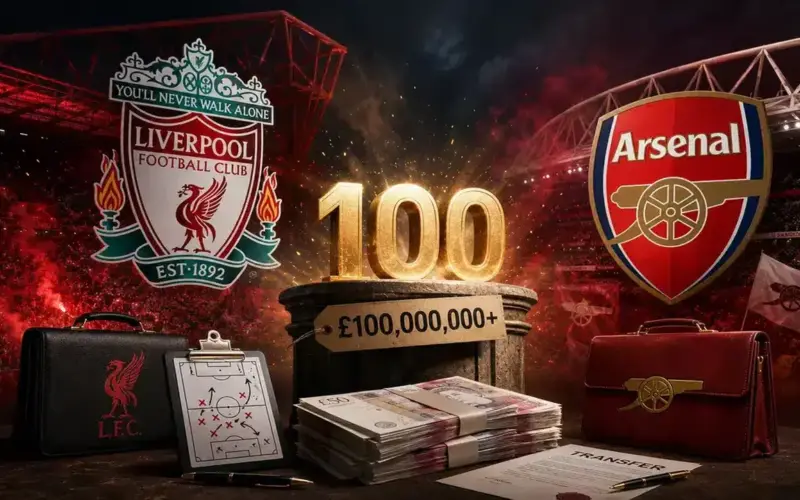 أول صفقة بـ100 مليون.. ليفربول ينافس أرسنال على ضم جوهرة البريميرليج