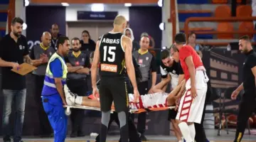 إصابة عمرو زهران ومهاب ياسر وغيابهما عن معسكر منتخب السلة