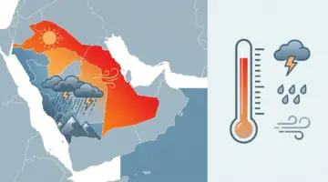 “الأرصاد”: حرارة تبلغ 47 درجة بالدمام وأمطار رعدية على 4 مناطق الثلاثاء