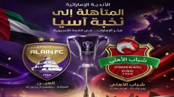 الأندية الإماراتية المتأهلة إلى دوري أبطال آسيا للنخبة 2026-2027