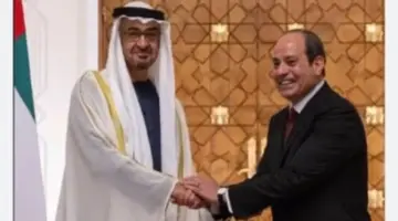 الرئيس السيسى وبن زايد يرحّبان باتفاق وقف الحرب مع إيران وإعادة فتح مضيق هرمز