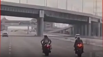 القبض على قائد السيارة الملاكي المتسبب في حادث البايكرز بالطريق الدولي الساحلي