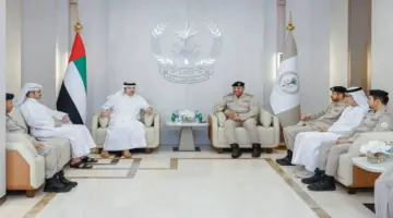 القنصل القطري يزور مركز عمليات شرطة الشارقة
