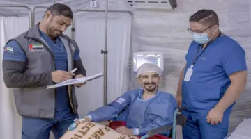 المستشفى الإماراتي العائم في العريش يجري 4 عمليات جراحية نوعية لمرضى من غزة