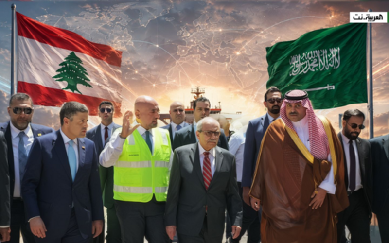 انطلاق أولى صادرات لبنان إلى أسواق السعودية