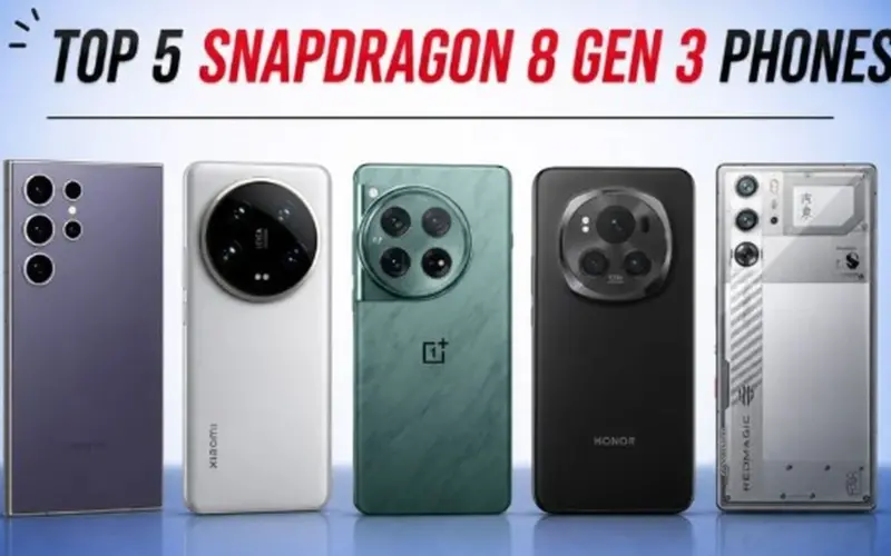 بأداء ينافس أحدث المعالجات.. أفضل 5 هواتف بمعالج Snapdragon 8 Gen 3 في 2026