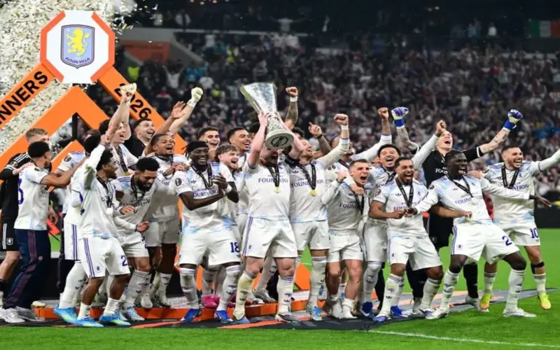 تتويج أستون فيلا بـ”يوروبا ليغ” يشعل سباق الأبطال في إنجلترا
