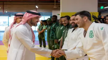 جريدة الرياض | الفيصل يدشن مركز النخبة للرياضات القتالية بجدة