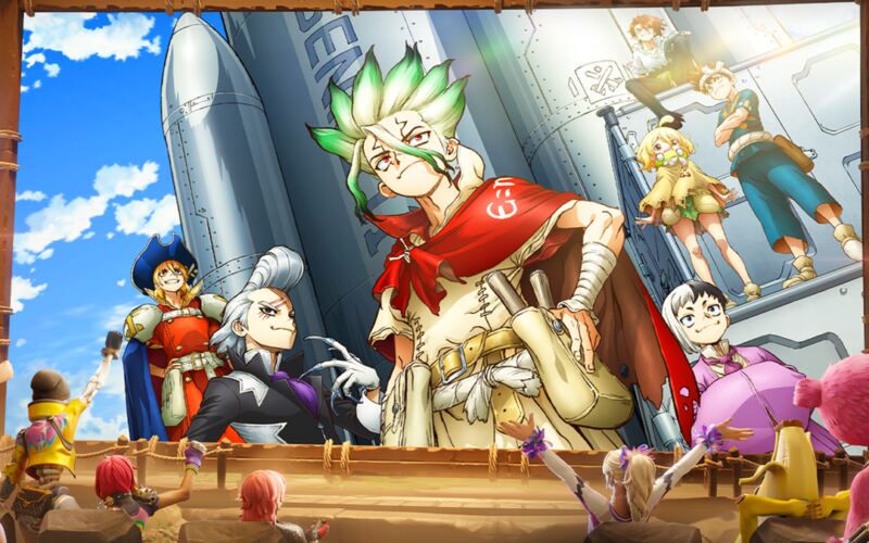 حصريًا: Dr. Stone يصل إلى Fortnite عبر Crunchyroll Anime Island