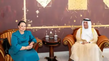 سعود بن صقر يستقبل سفيرة مالطا لدى الدولة بمناسبة انتهاء مهامها