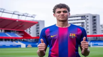 عاجل | برشلونة يعلن تفعيل بند شراء حمزة عبد الكريم رسميًا