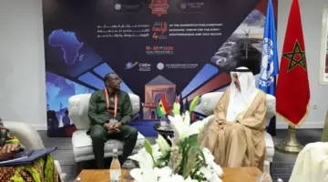 غباش ورئيس برلمان غانا يبحثان تعزيز العلاقات