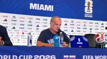 كأس العالم – مؤتمر بييلسا: السعودية لن تكون خصما سهلا.. وتأخر الطائرة لم يؤثر بنا شدد مارسيلو بييلسا مدرب أوروجواي أن منتخب السعودية لن يكون خصما سهلا، وأوضح أن تأخر السفر إلى أمريكا لم يسبب لفريقه مشكلة. الإثنين، 15 يونيو 2026 – 05:46