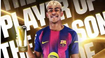 لامين جمال يتوج بجائزة أفضل لاعب في الدوري الإسباني