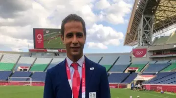 محمود عاشور ضمن طاقم حكام مباراة أمريكا وتركيا في كأس العالم