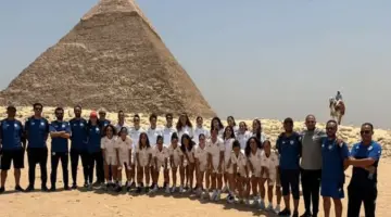 منتخب تونس للكرة النسائية يشيد بحفاوة الاستقبال في مصر ويزور الأهرامات