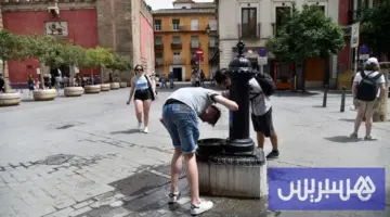 موجة حر شديدة تخنق الأنفاس بإسبانيا