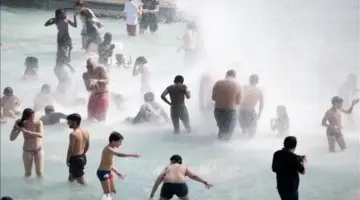 موجة حر قياسية تجتاح أوروبا.
