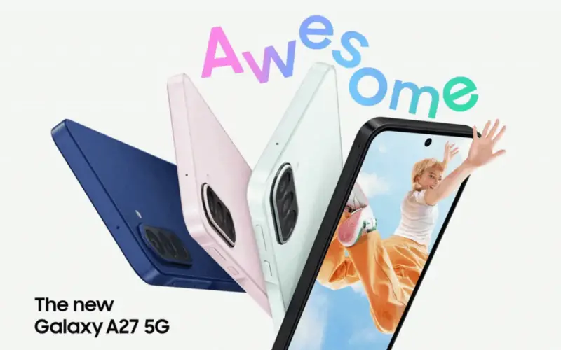 موقع سامسونج في التشيك يستعرض مواصفات هاتف Galaxy A27 بالكامل قبل الإطلاق الرسمي – 25H