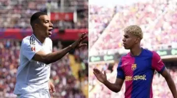 موقف ريال مدريد وبرشلونة فى سباق الدوري الإسباني.. من يحسم اللقب؟