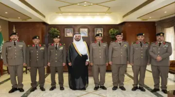 نائب أمير مكة المكرمة يقلّد عدداً من القيادات الأمنية رتبهم الجديدة