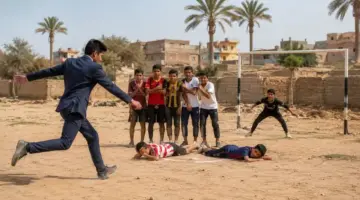 يا مصر بتعمليها إزاي.. الدوري الإنجليزي يغازل أطفال يلعبون كرة بدون كرة!