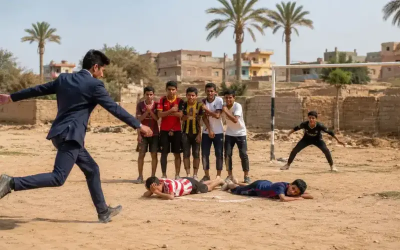 يا مصر بتعمليها إزاي.. الدوري الإنجليزي يغازل أطفال يلعبون كرة بدون كرة!