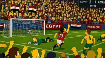حقيقة توقع مسلسل The Simpsons لمباراة مصر وأستراليا في كأس العالم 2026