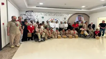 مفوضية كشافة الشارقة تختتم «شباب التحدي» بالذيد